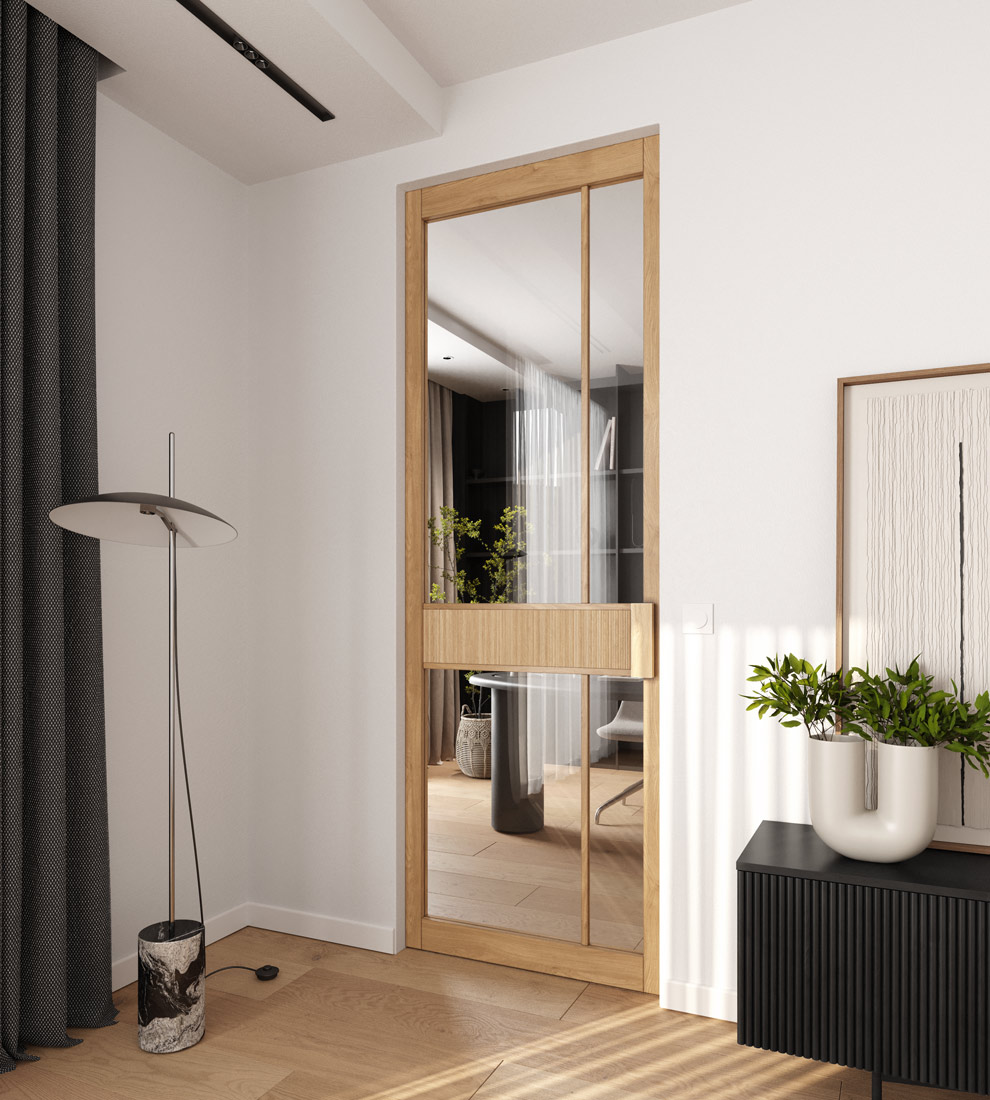 Loft trifft Holz – für Räume mit Charakter.