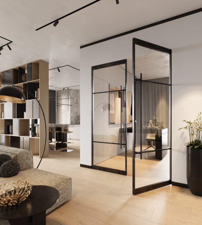 Lofttür Homme-Office