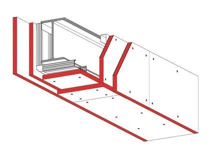 verkleidung GK 2-LG Stahlträger