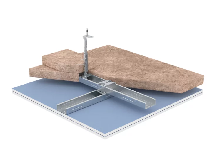 KNAUF Decke mit einlagiger Gipskarton-Beplankung